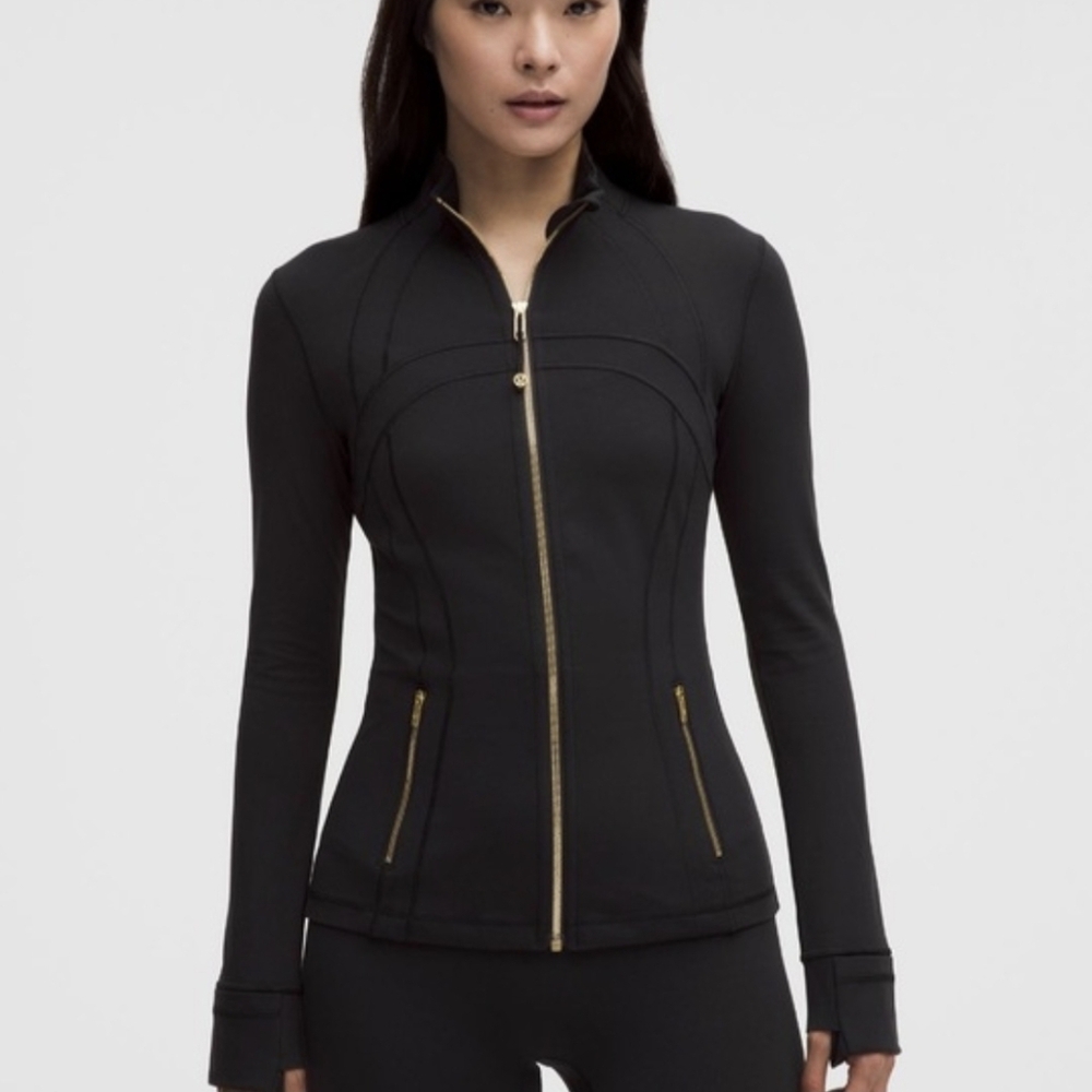 Lululemon Define JacketLuon (Black/Gold) New